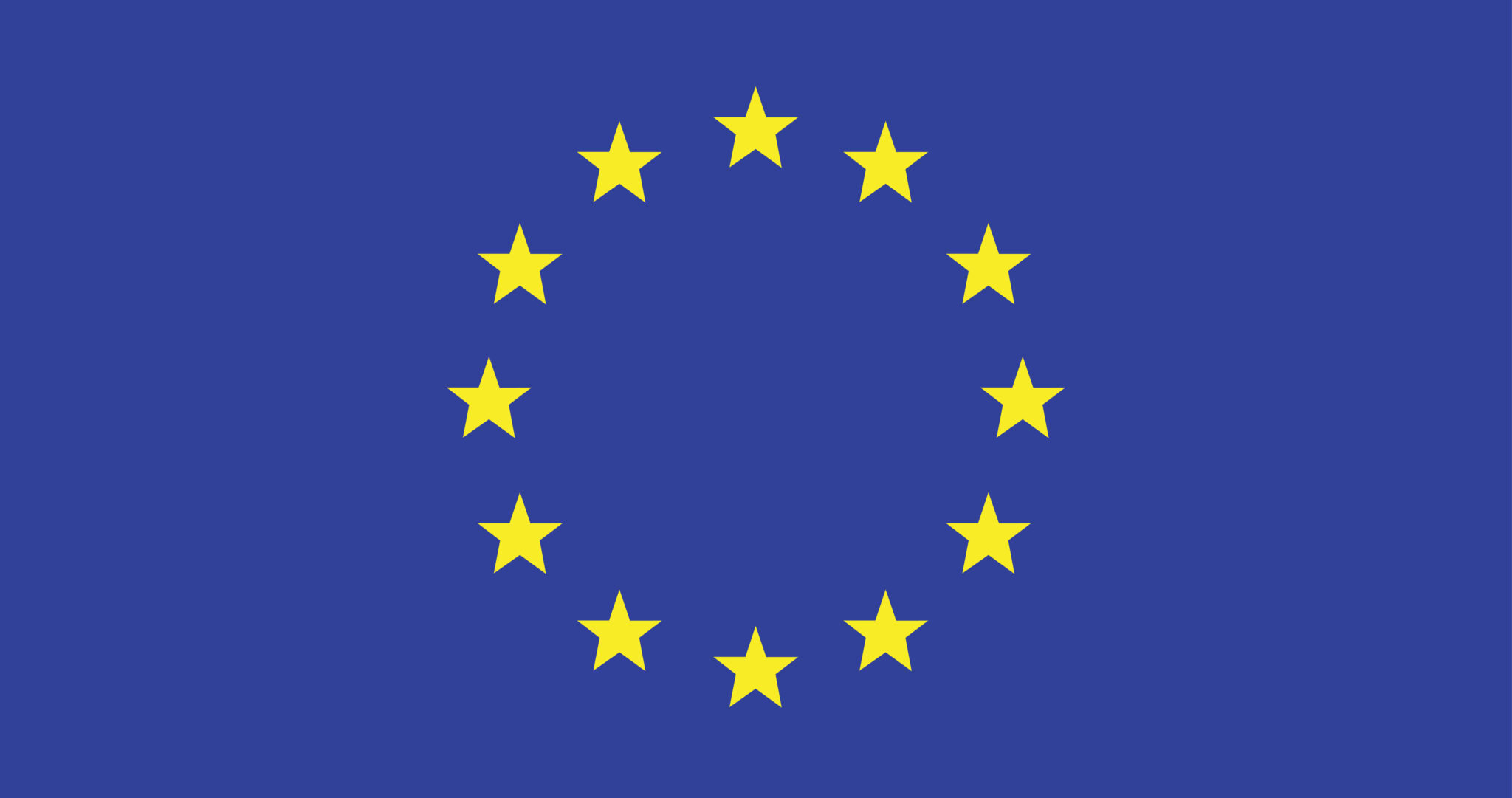 Illustration of European Union flag